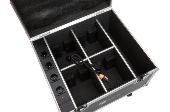 Eurolite Set 4x AKKU IP PAR 7 QCL CRMX MK2 + Case with Charging Function image 11