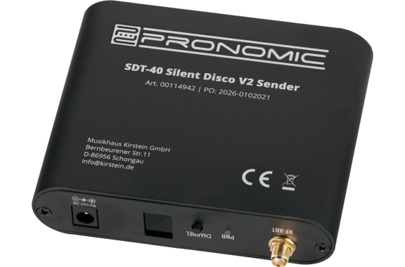 Pronomic SDT-40 Silent Disco V2 Transmisor image 11