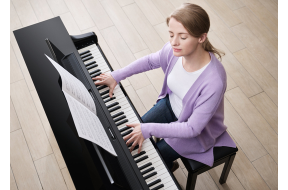 Yamaha CLP-875 PE Digitalpiano Polished Ebony image 11