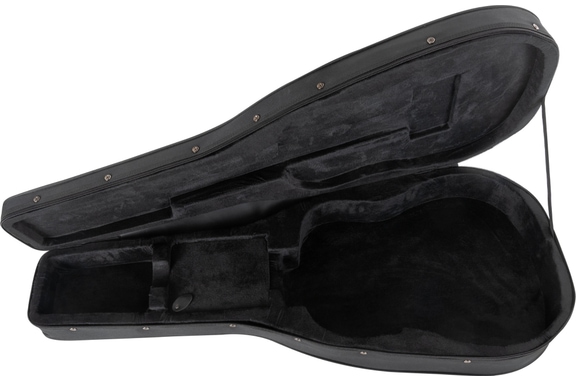 Classic Cantabile WS-10WH-CE Guitarra Western blanca con pickup Set con funda blanda image 11