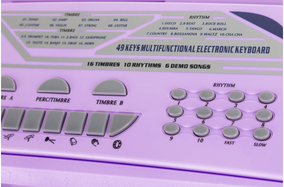 McGrey BK-4910VT Clavier 49 Touches Avec Pupitre Violet image 11