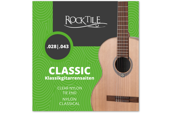 Rocktile 5-Piece Accessory Set for 4/4 Classical Guitar image 11