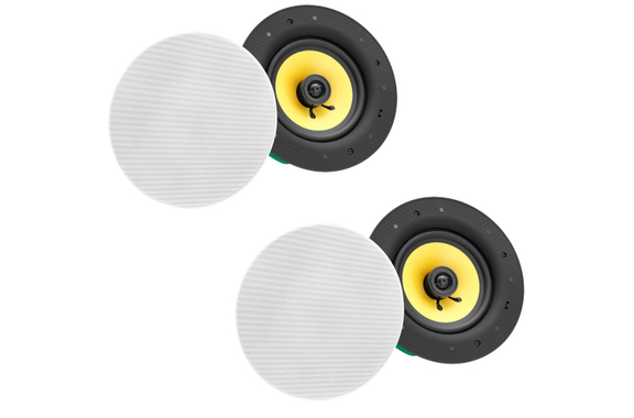 Pronomic CLS-880 WH 2-Wege High-End Gewebe Einbaulautsprecher 320 Watt 2x Set  - Retoure (Zustand: sehr gut) image 11