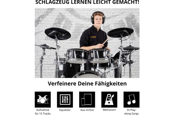 XDrum DD-670 Mesh E-Drum Kit image 11