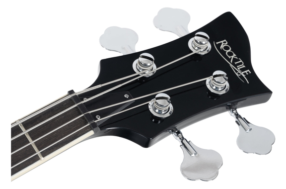 Rocktile Pro RB-400B Blackbird E-Bass Black Set image 11