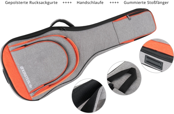 Rocktile Pro L-200BK Deluxe Guitare Électrique Set avec Housse Noire image 11