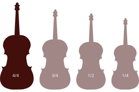 Classic Cantabile CP-100 4/4 Cello Set Natur image 11