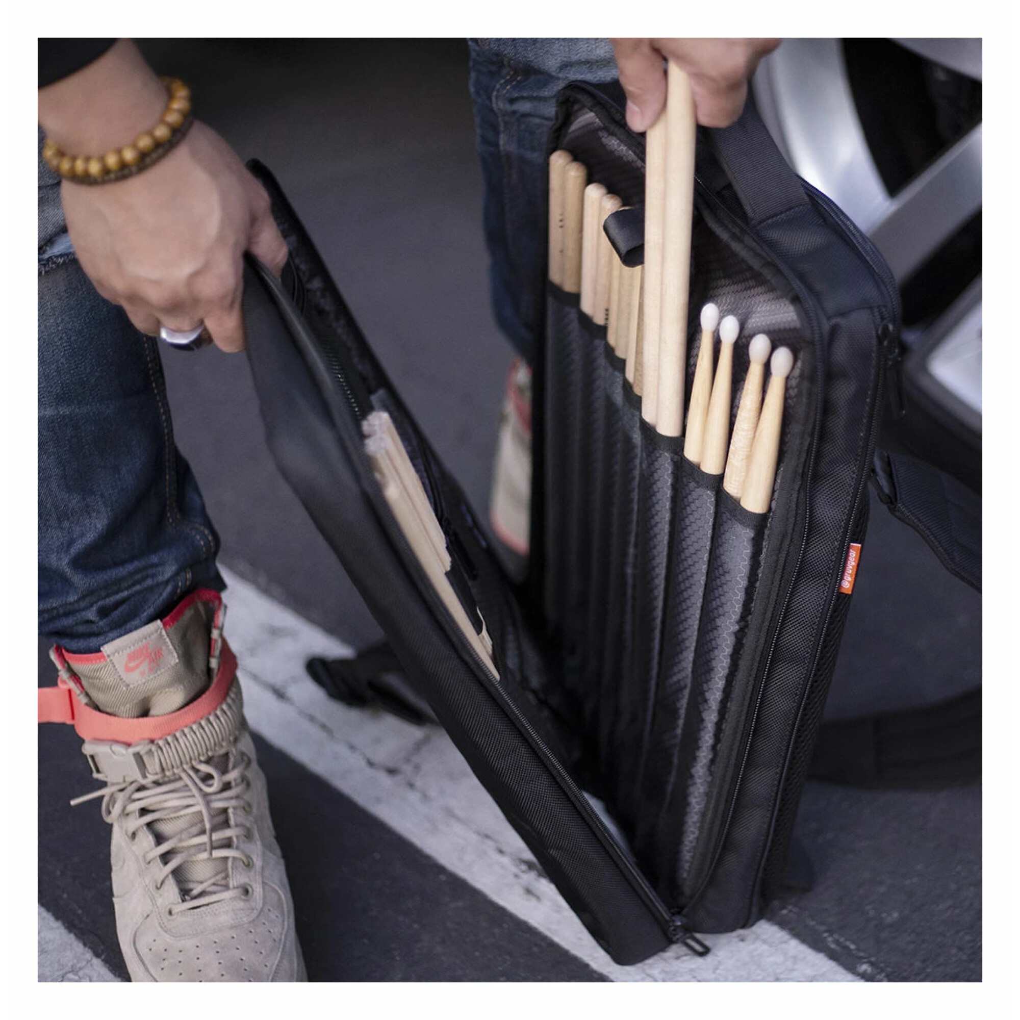 GRUV Gear QUIVR Drum Stick Bag Black