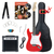 Pack Rocktile Banger's Set Guitares Électriques Red incl. Ampli, Housse, Accordeur, Câble, Sangle, Cordes et Cours incl. CD/DVD thumbnail 12