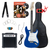 Rocktile Banger's Pack Set Chitarre Elettriche Blue incl. Amplificatore, Borsa, Accordatore, Cavo, Cinghia, Corde e Scuola incl. CD/DVD thumbnail 12