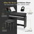 McGrey DP-18 SM E-Piano Schwarz matt Set thumbnail 12