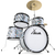 XDrum Junior Pro Kinderdrumstel Laser Silver incl. School thumbnail 12