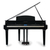 Classic Cantabile GP-A 810 Digital Grand Piano Black High Gloss thumbnail 12