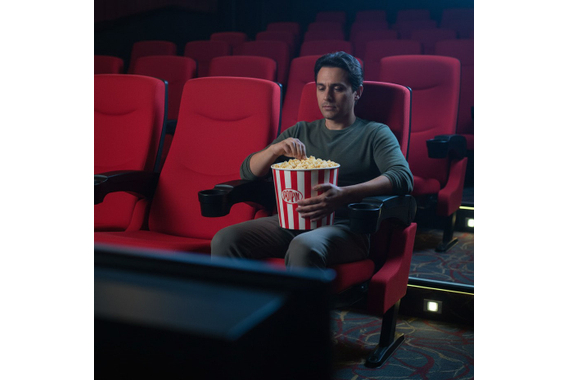 Stagecaptain CS-600R Movieking Kinosessel, rot  - Retoure (Zustand: sehr gut) image 12
