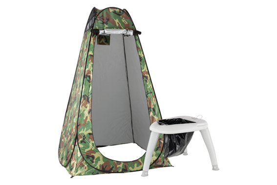 Stagecaptain Quixie Camouflage Privacy Toilet Set image 12