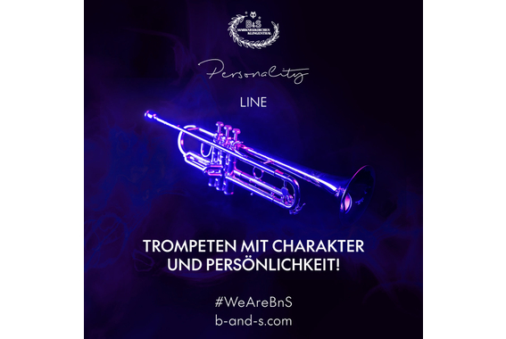 B&S Personality PTI Thomas Inderka Bb-Trompet verzilverd image 12