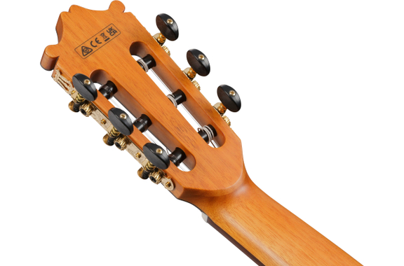 Ibanez GA380CE-NT Concert Guitar Natural High Gloss image 12