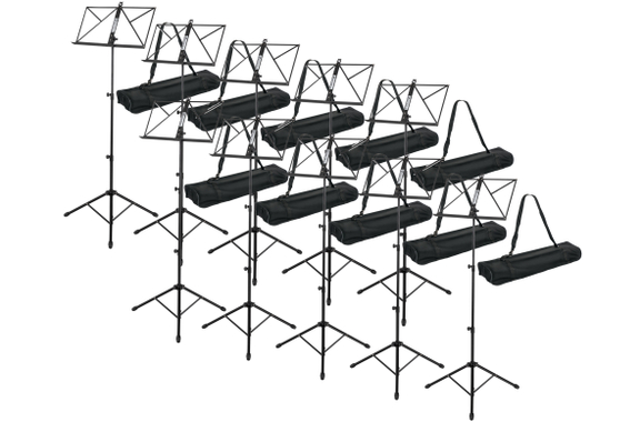 Kirstein Solid Music Stand, Heavy-Duty Design 10x Set image 12