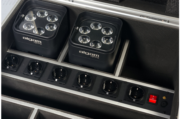 Algam Lighting EVENTPAR412 HEX IP Battery LED Tour Set image 12