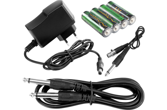 McGrey UHF-2V2I Quad Funkmikrofonset mit 2x Handmikrofon und 2x Lavaliermikrofon 50m  - Retoure (Verpackungsschaden) image 12