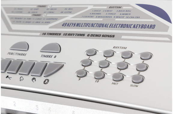 McGrey BK-4910SR Clavier 49 Touches Avec Pupitre Argent image 12