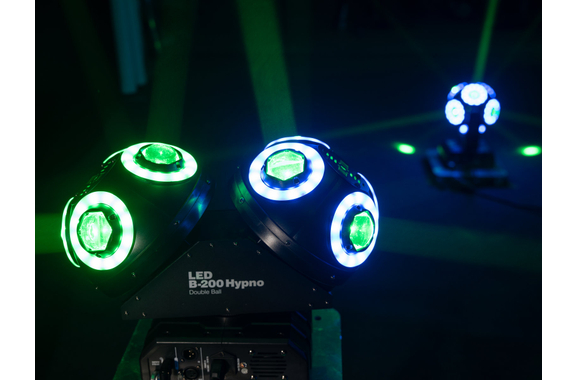 Eurolite LED B-200 Hypno Double Ball Efecto De Haz image 12