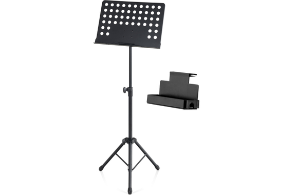 Pronomic OS-01P Pupitre d'Orchestre en Tôle Perforée avec Pinces à Partitions Set incl. Boîte de Rangement image 12