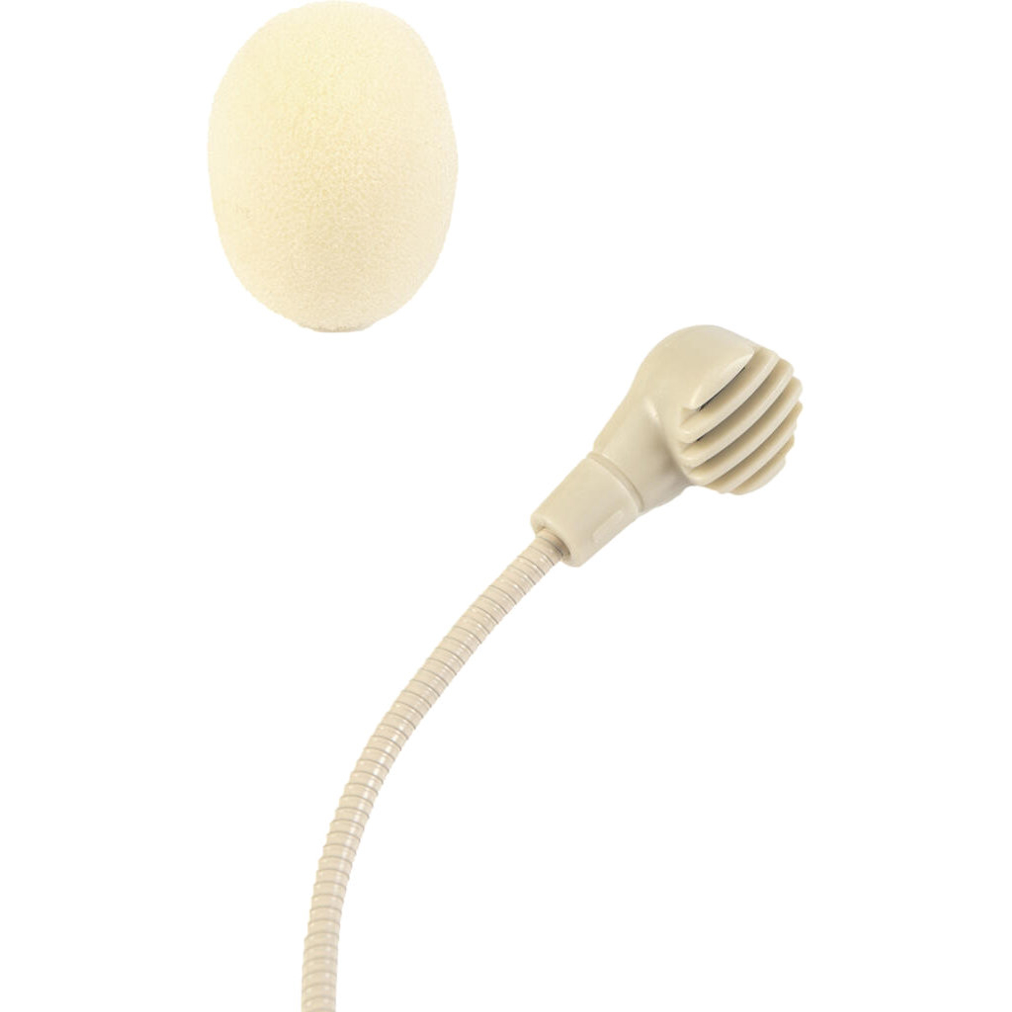 Microfono Wireless UHF Beige Con Auricolare E Palmare 2 In 1 – Per Cantanti E Attori
