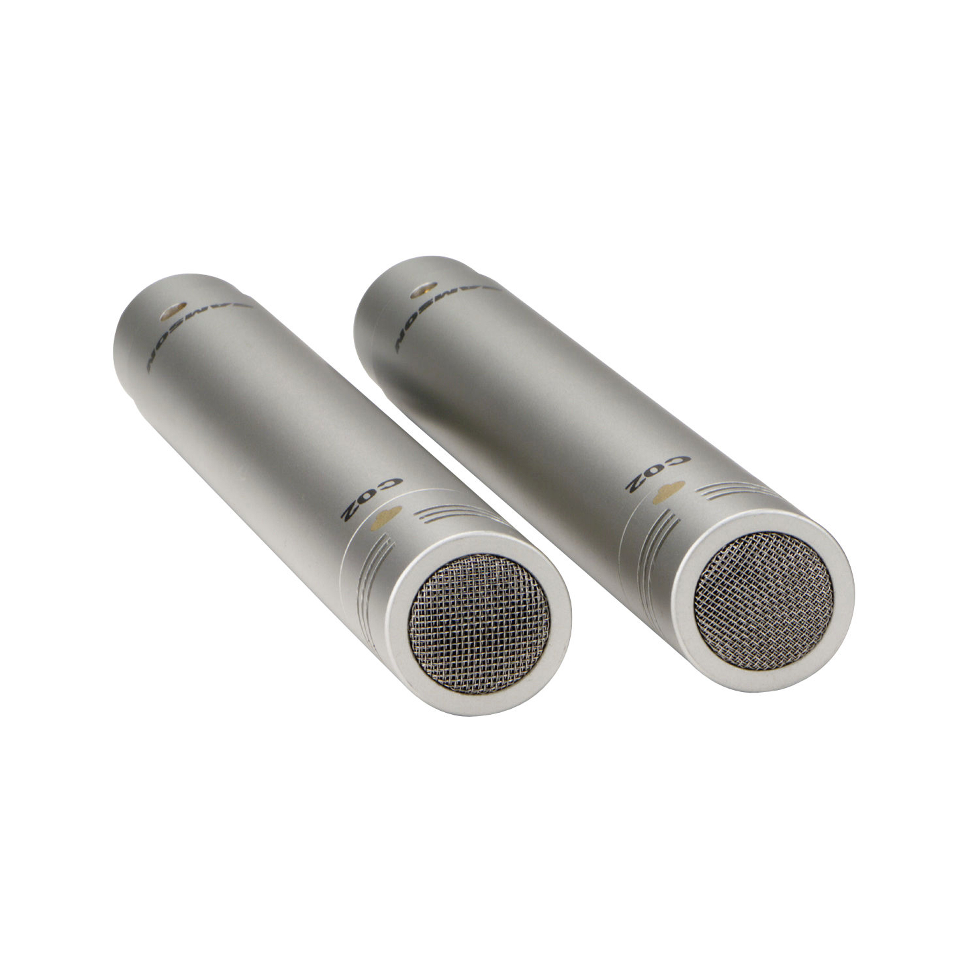 Monoprice SC100 Small Pencil Condenser Microphones Pair - Studio Quality With Cardioid & Omni Capsules
