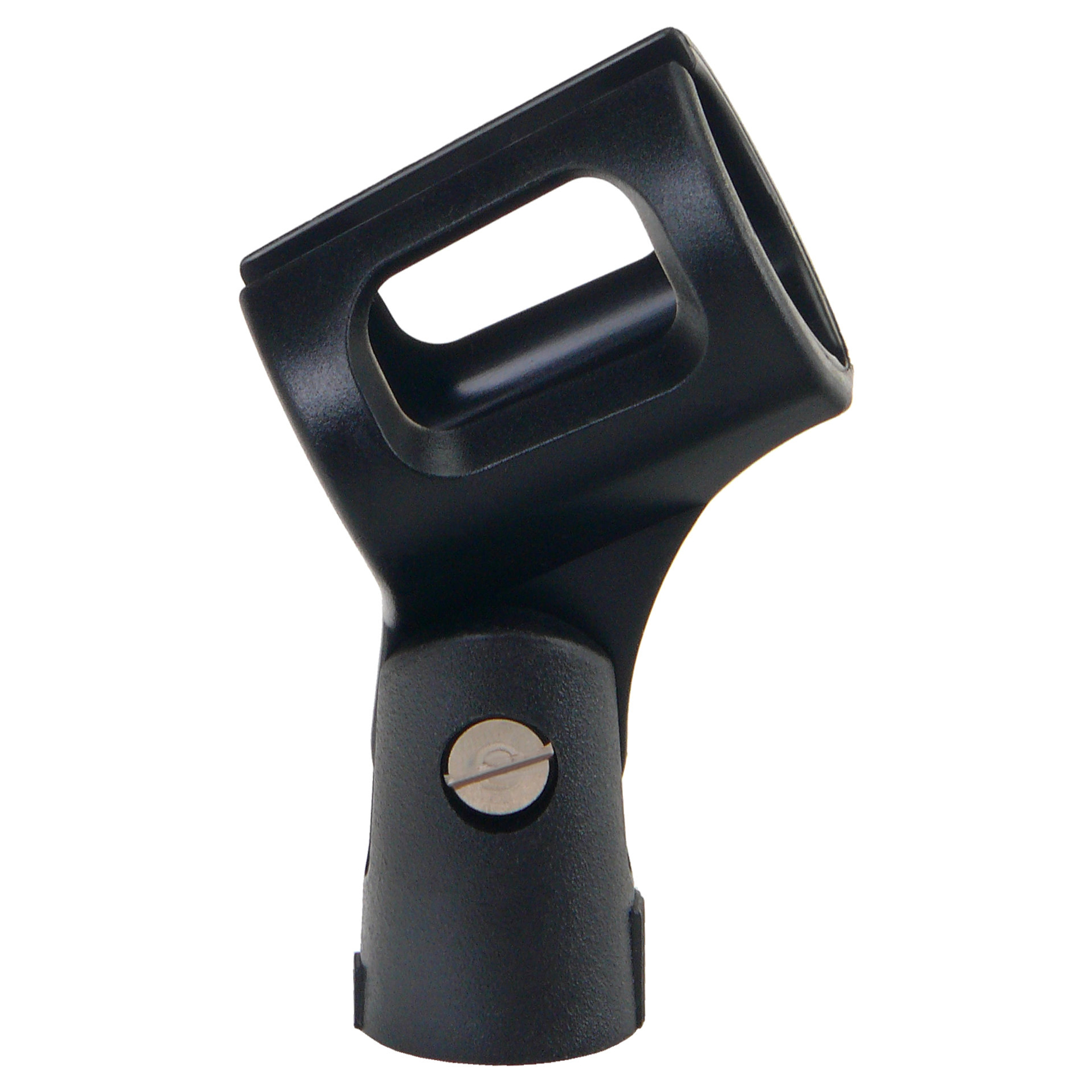 Lot De 4 Clips Micro Réglables – Support De Micro Noir, Facile à Fixer, Pour Podcasts, Conférences Ou Scène