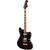 Squier Paranormal Baritone Jazzmaster HH Oxblood thumbnail 2