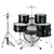 XDrum Junior Pro Kinderdrumstel Black Sparkle incl. School thumbnail 2