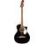 Fender California Deluxe Kingman Bass CE Black thumbnail 2