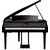 Yamaha CVP 909 GP Digital Grand Piano Black High Gloss thumbnail 2
