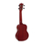 Dimavery UK-100 Ukulélé Soprano Flamed Red thumbnail 2