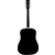 Classic Cantabile WS-10BK-LH Westerngitaar zwart Linkshandig model Hardcase Set thumbnail 2
