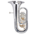 Lechgold Supreme ET-483S Eb Tuba versilbert  - Retoure (Zustand: sehr gut) thumbnail 2