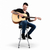 Rocktile Barstool Gitarrenhocker Large thumbnail 2