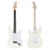 Pack Rocktile Banger's Set Guitares Électriques White incl. Amplificateur, Housse, Accordeur, Câble, Sangle, Cordes et Cours incl. CD/DVD thumbnail 2