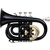 Classic Cantabile Brass TT-400 Bb Pocket Trompet zwart thumbnail 2