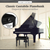 Classic Cantabile Pianobank Schwarz Matt  - Retoure (Verpackungsschaden) thumbnail 2