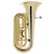 Classic Cantabile KT-30GD MardiBrass Kunststoff Bb-Tuba Gold  - Retoure (Zustand: sehr gut) thumbnail 2
