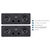 McGrey CS-440 BK 2x 4" HiFi Boekenplank-/Centerluidsprekers zwart 40W RMS paar thumbnail 2