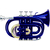 Classic Cantabile TT-400 Bb Pocket Trumpet Azul Set Inicial thumbnail 2