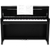 Classic Cantabile UP-1 SH E-Piano Zwart Hoogglans Deluxe Set thumbnail 2