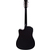 Classic Cantabile WS-10BK-CE Westerngitaar zwart met pickup Hardcase Set thumbnail 2