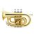 Classic Cantabile Brass TT-500 Tromba Tascabile in Sib Ottone thumbnail 2