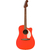 Fender California Standard Redondo CE Spruce Top Fiesta Red thumbnail 2