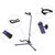 Classic Cantabile GS-30 VT Gitaarstandaard (licht) Paars thumbnail 2