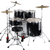 XDrum Semi 22" Standard Batería Midnight Black Set incl. soporte de brazo + platillo Crash thumbnail 2
